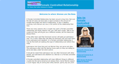 Desktop Screenshot of femalecr.com